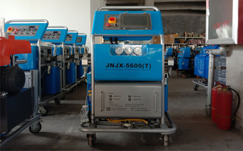 聚氨酯硬泡仿木發(fā)泡材料和發(fā)泡機(圖1) JNJX-H5600T聚氨酯硬泡發(fā)泡機